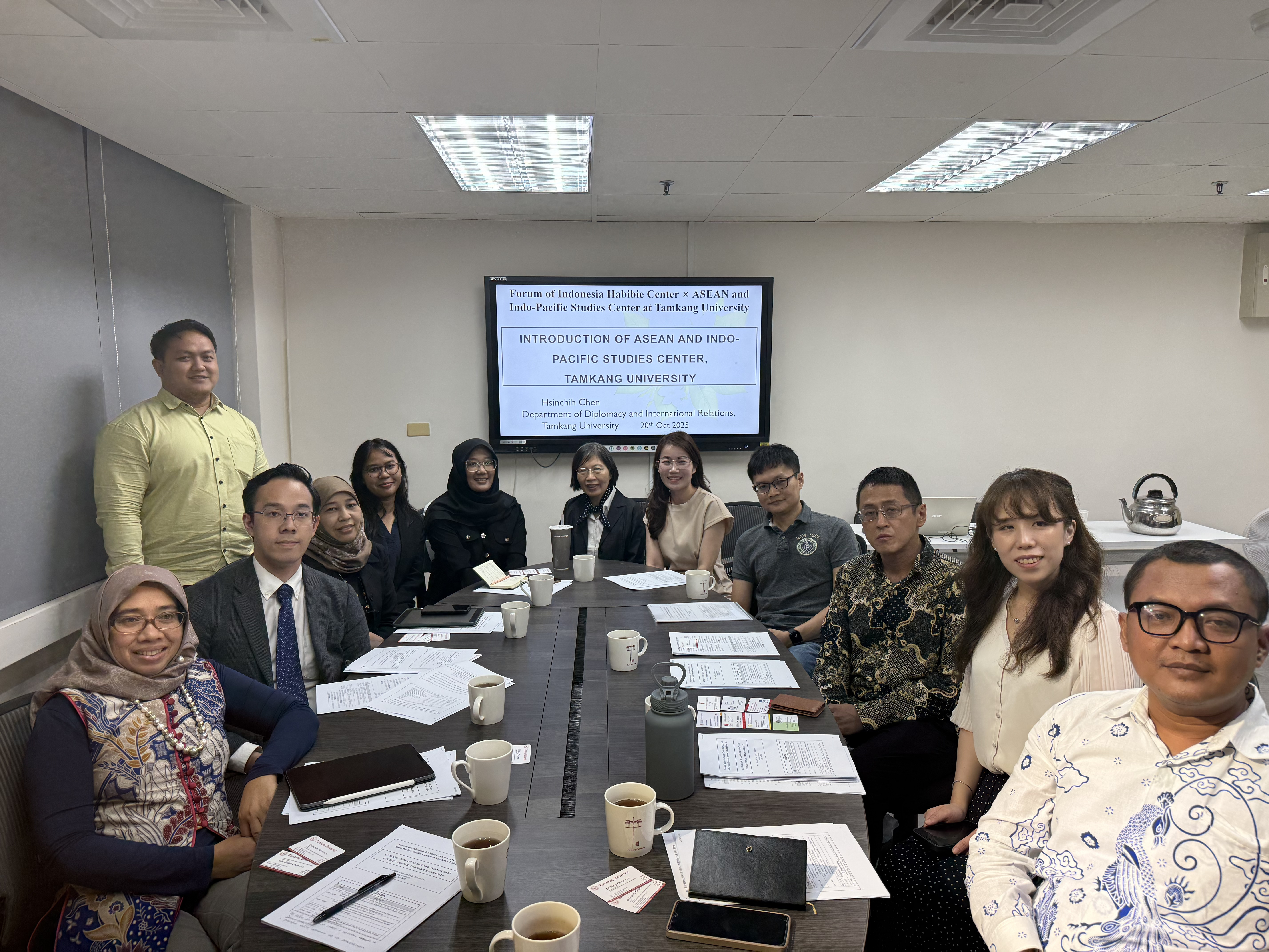 Indonesia Habibie Center × ASEAN and Indo-Pacific Studies Center at Tamkang University