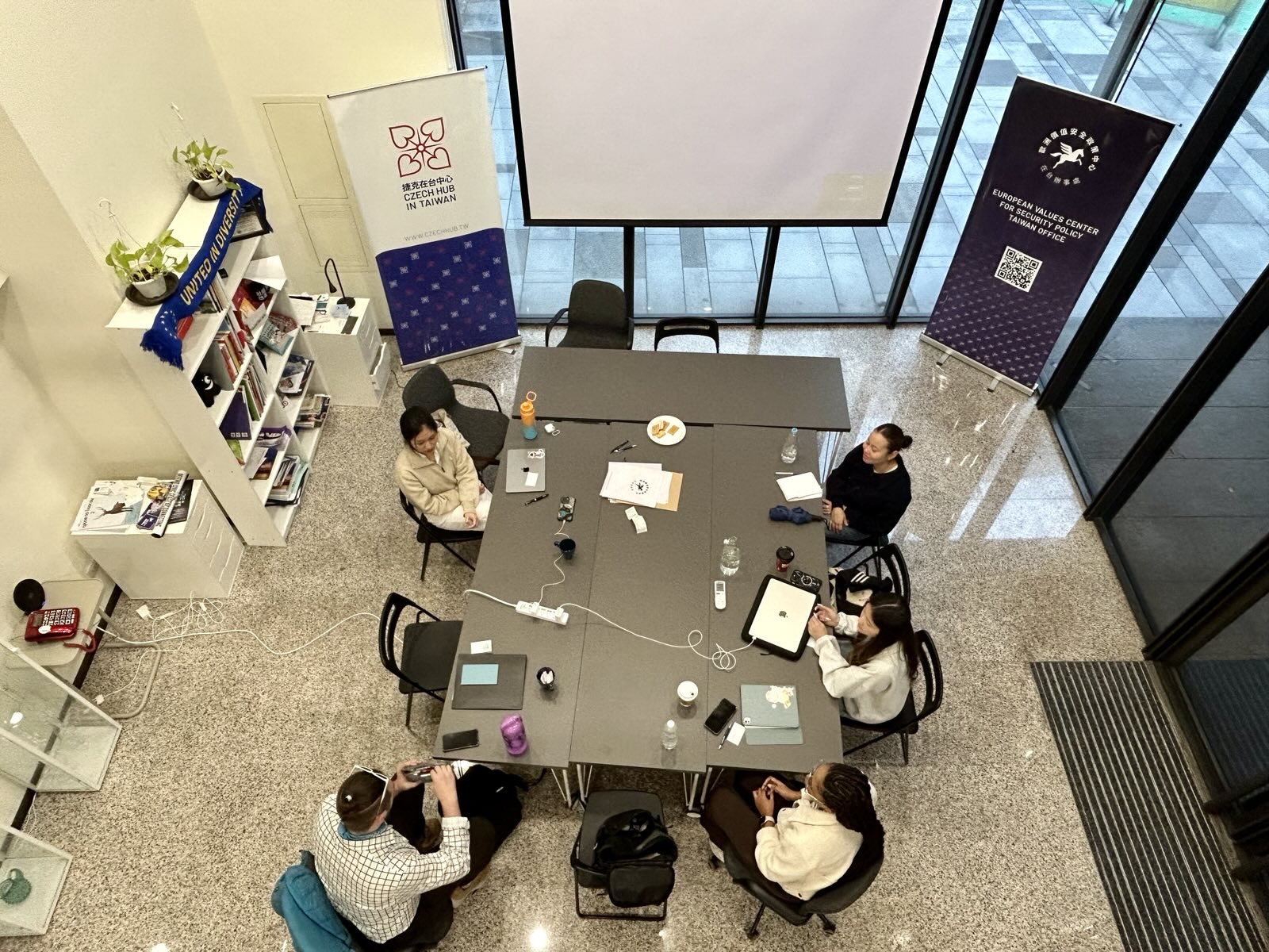 歐洲價值中心主辦「實習生公開演說」工作坊